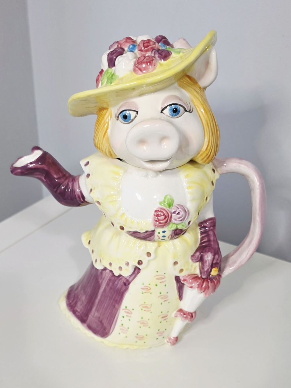 Vintage Miss Piggy Teapot